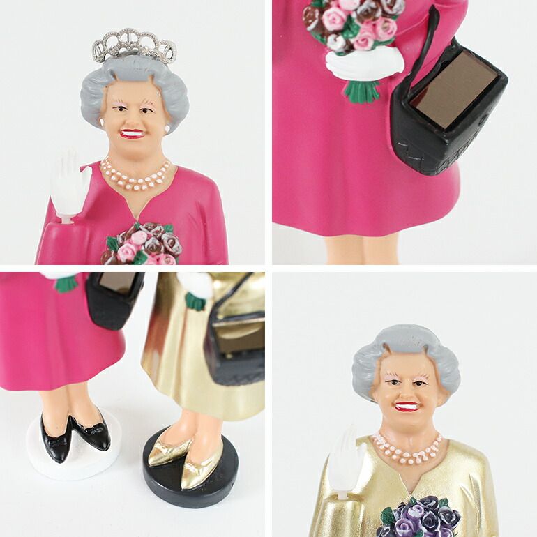 希少 Kikkerland Solar Queen エリザベス女王 90th 新品】【1点販売】KIKKERLAND[キッカーランド] SOLAR QUEEN エリザベス