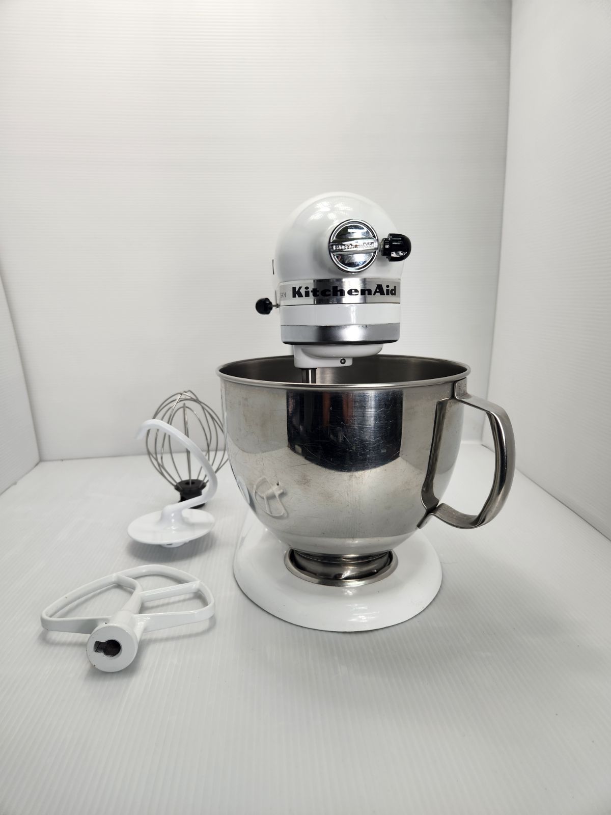 KitchenAid KSM150 ホワイトミキサー スタンドミキサー キッチン