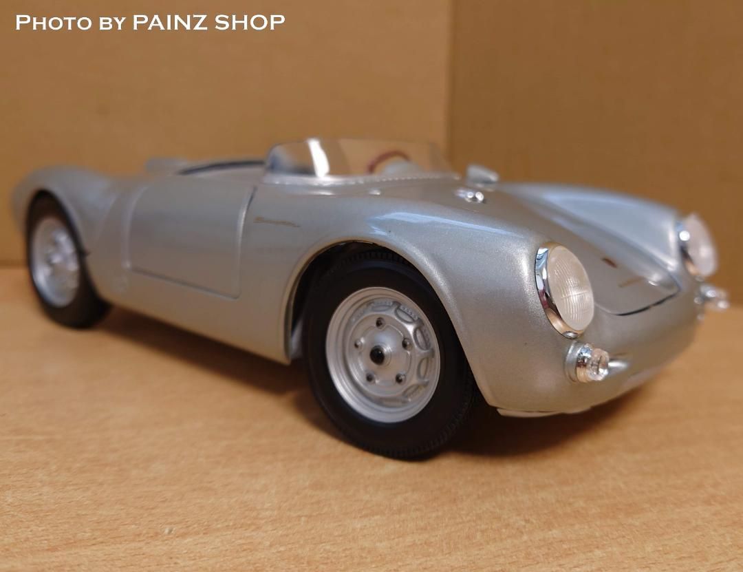 1/18 ポルシェ550A スパイダー 1955 シルバー Porsche - メルカリ