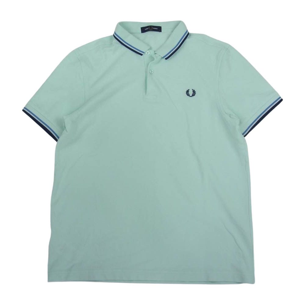 ▪️FRED PERRY ポロシャツ　半袖　新品未使用タグ付　ロゴ刺繍 フレッドペリー FRED PERRY ポロシャツ 半袖 ロゴ 刺繍 S 白