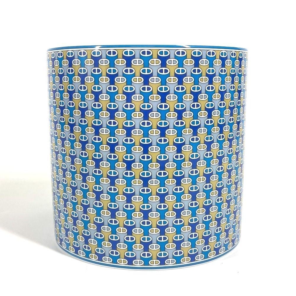 エルメス　フラワーベース TIE SETサイズ　HERMES 花瓶 HERMES (エルメス) フラワーベース TIE SET 040154P 底面にやや