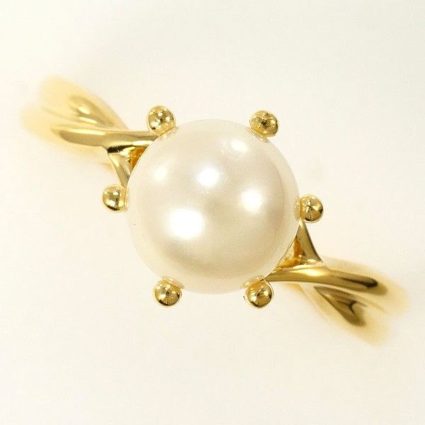 骨董 時代ガラス 瑠璃色線巻 乳白色金赤暈し フリル金魚鉢型