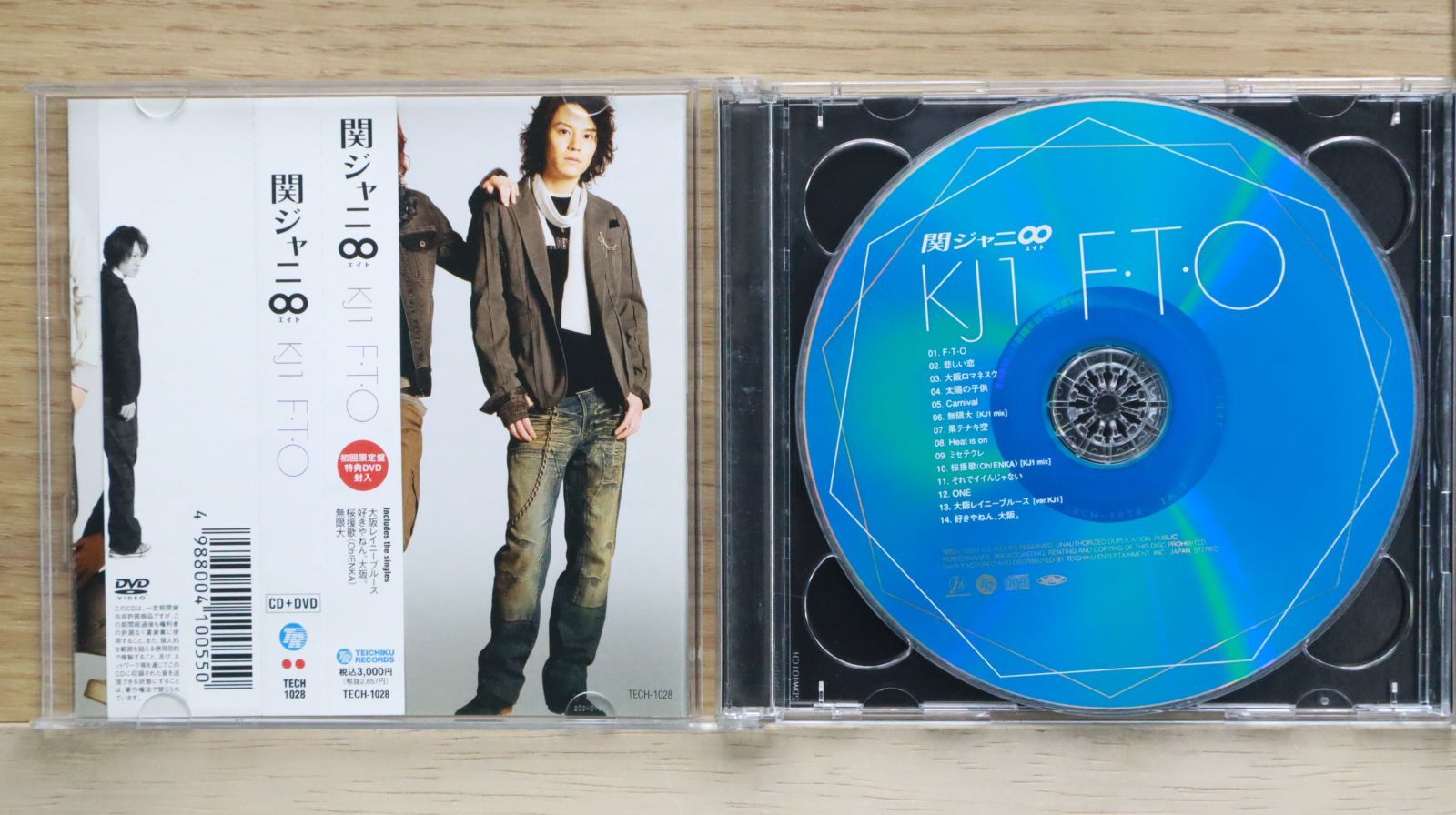 国内盤CD☆関ジャニ∞/Kanjani∞□ KJ1 F・T・O (初回限定盤)(DVD付