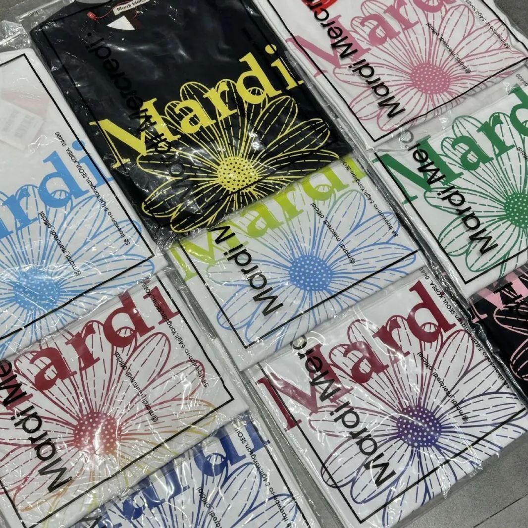 2024新品 マルディメクルデ Mardi Mercredi Tシャツ 花 W06