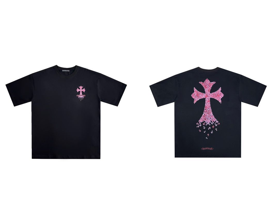 Chrome Hearts クロムハーツ  グラフィティ デジタルダイレクトプリント ウォッシュド半袖Tシャツ