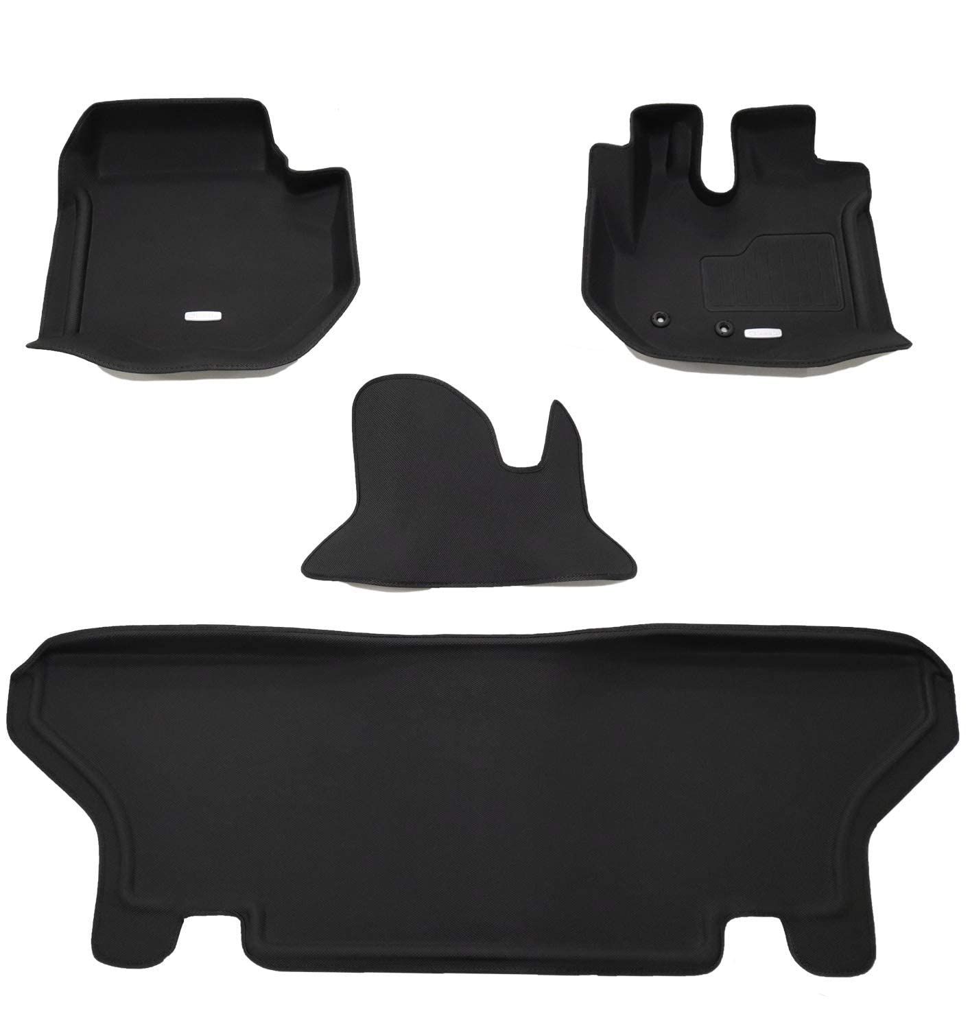 200系 標準ボディ ハイエース|レジアスエース S-GL 1台分セット NEWラバータイプ 立体タイプ ブラック フロアマット ET-1096 クラッツィオ Clazzio 5EETB1096K