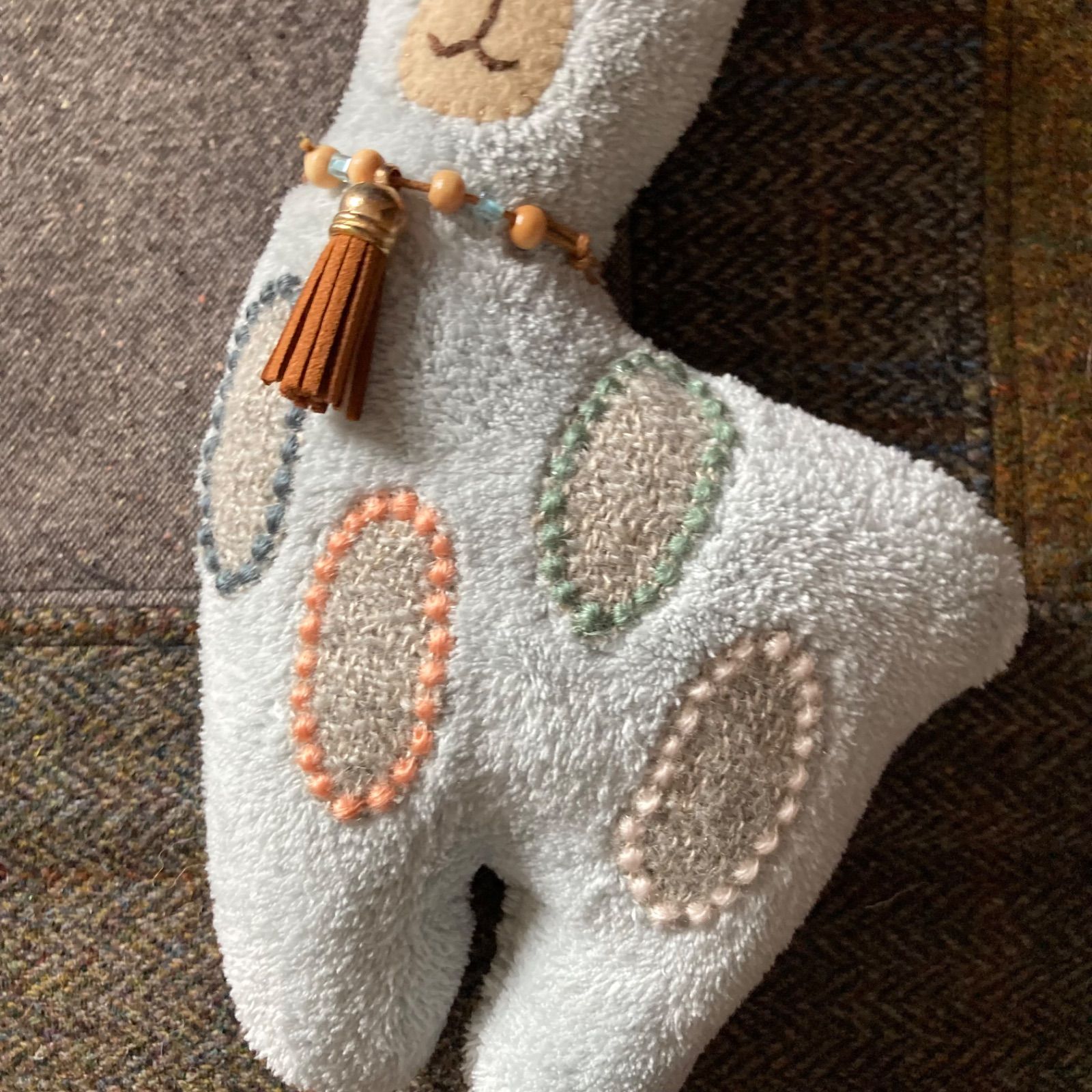 に*ん様 【オークションです】ミナペルホネン＊ハンドメイド＊ぬいぐるみ＊テディベ み*☆様 【オークションです】ミナペルホネン＊ハンドメイド