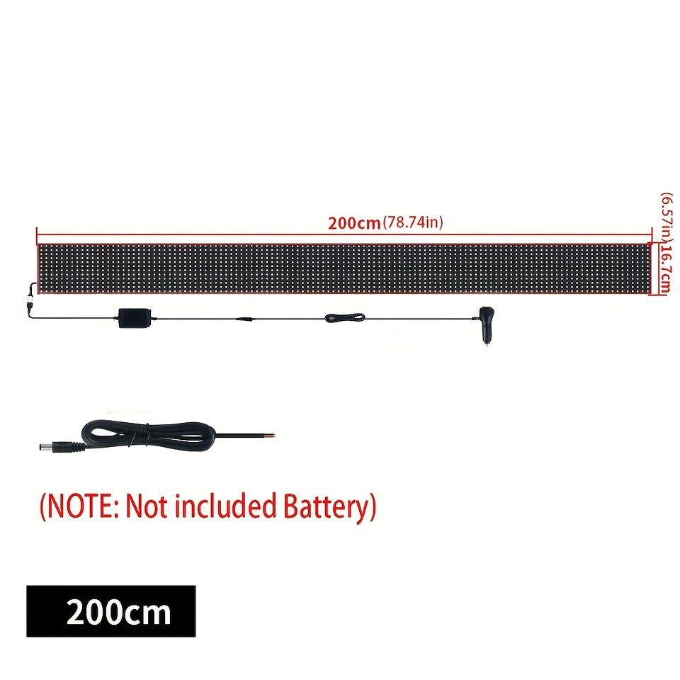 車内を彩る フレキシブルLEDデビルアイライト 200cm 78.74インチ