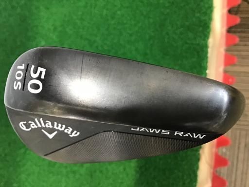 中古】 キャロウェイ JAWS RAW ブラック 50/10S ウェッジ WG