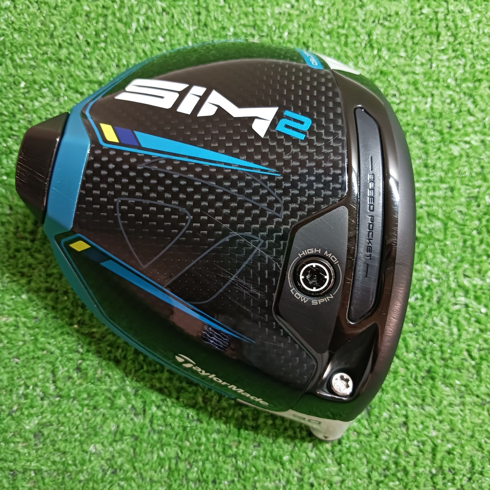 ヨシ　美品 正規品 SIM2 10.5° ドライバーヘッド テーラーメイド テーラーメイドsim2 max D type ドライバーヘッド10.5度
