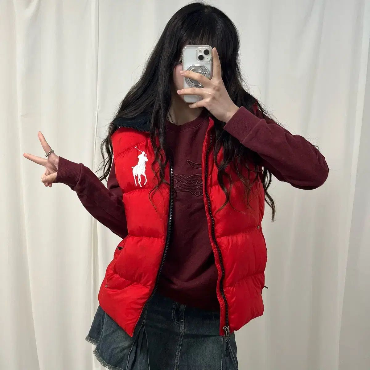 ポロ ビッグポニー ラッド ダウンベスト