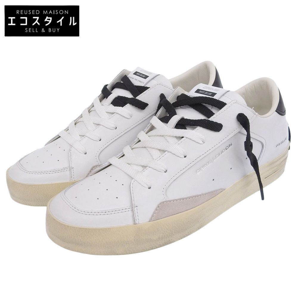 CRIME LONDON クライムロンドン 新品同様 SK8 DELUXE レザー