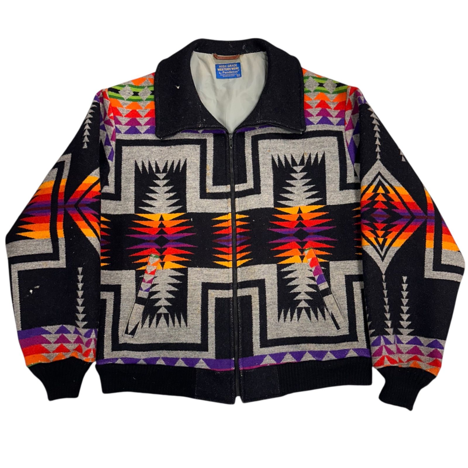 日本未入荷 70】USA製 ペンドルトン pendreton ロケットタロン 80s ウール ジャケット・アウター