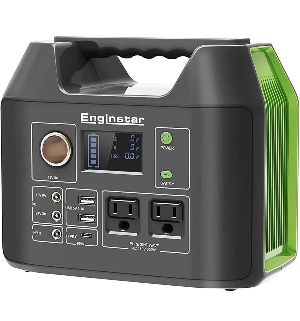 未開封 Enginstar ポータブル電源 R300