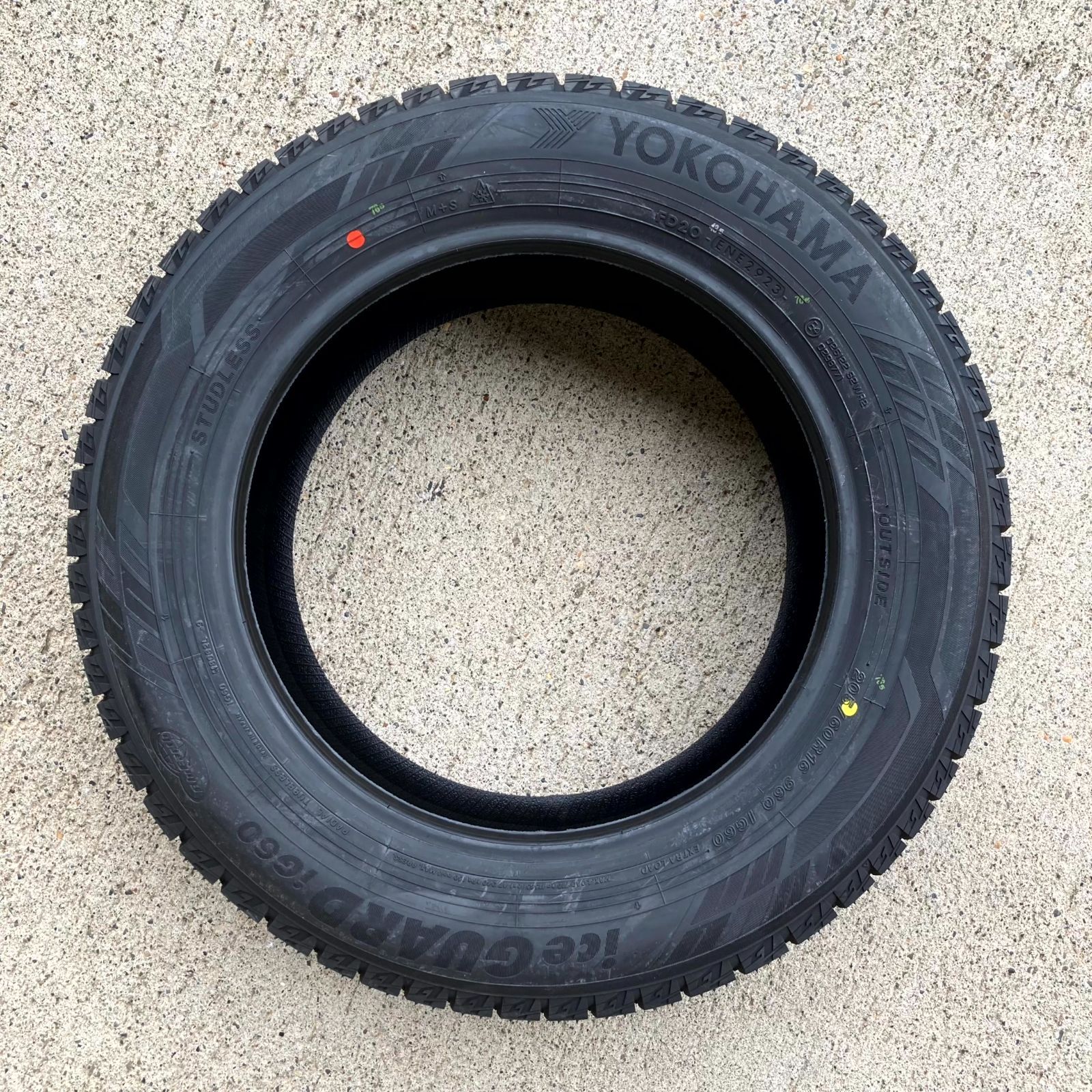 新品 ヨコハマ アイスガード6 IG60 205/60R16 スタッドレスタイヤ 4本セット 2023年 205/60/16 205-60-16  205 60 16 NO0045-1 - メルカリ