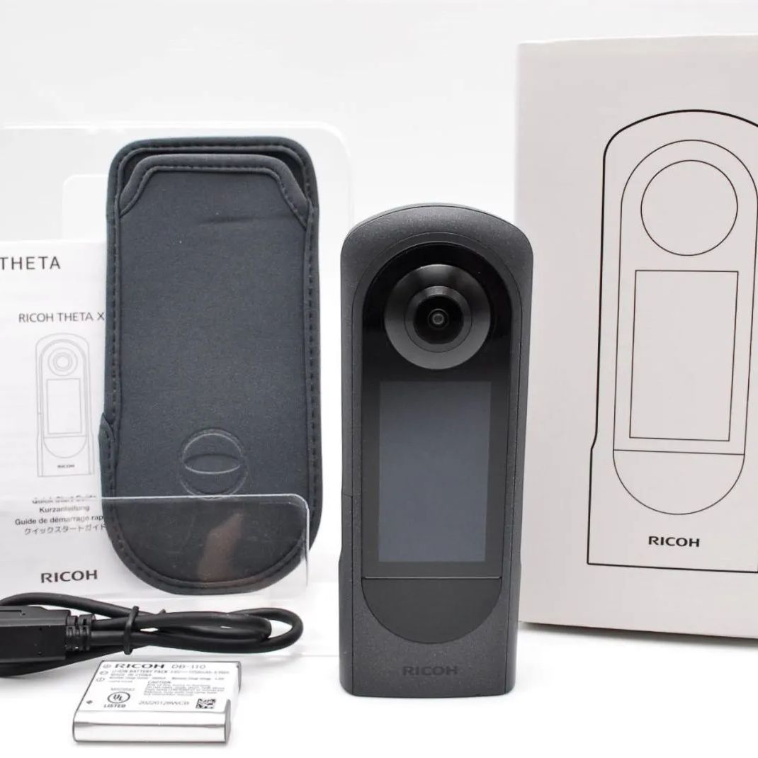 RICOH リコー THETA X メタリックグレー 360度カメラ - メルカリ