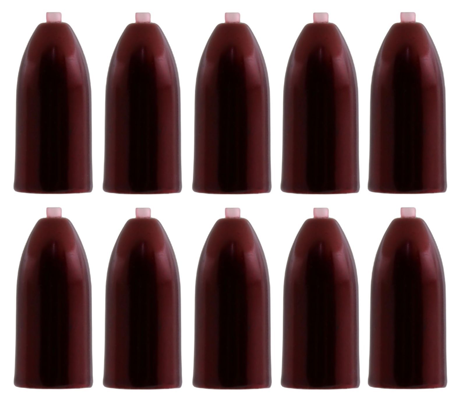 YZD タングステン バレットシンカー TG 21ｇ 3/4oz 【10個】赤