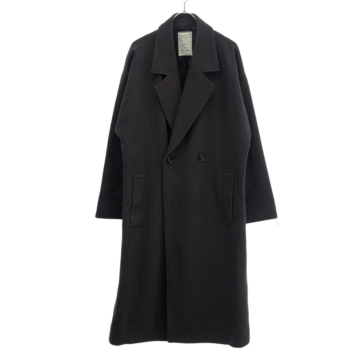 SHAREEF ロングチェスターコート　サイズ1 SHAREEF（シャリーフ）の「LONG COAT（チェスターコート）」 - WEAR
