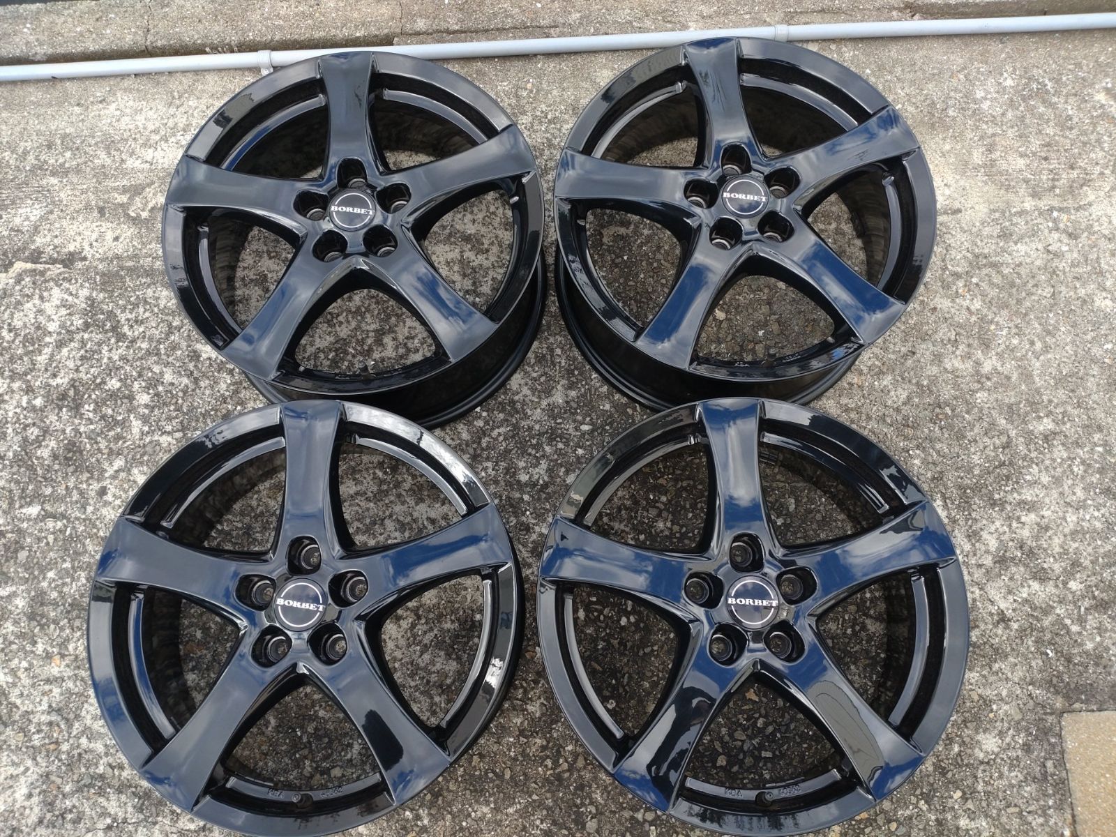 ベンツ等 TARGA BORBET TYPE F PCD112-5H 17×7.0J +48 4本セット - メルカリ