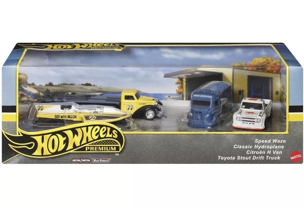 【新品】ミニカー 1/64 Hot Wheels プレミアムコレクターセット モーターヘッド マッドネス [HRT51-9866]