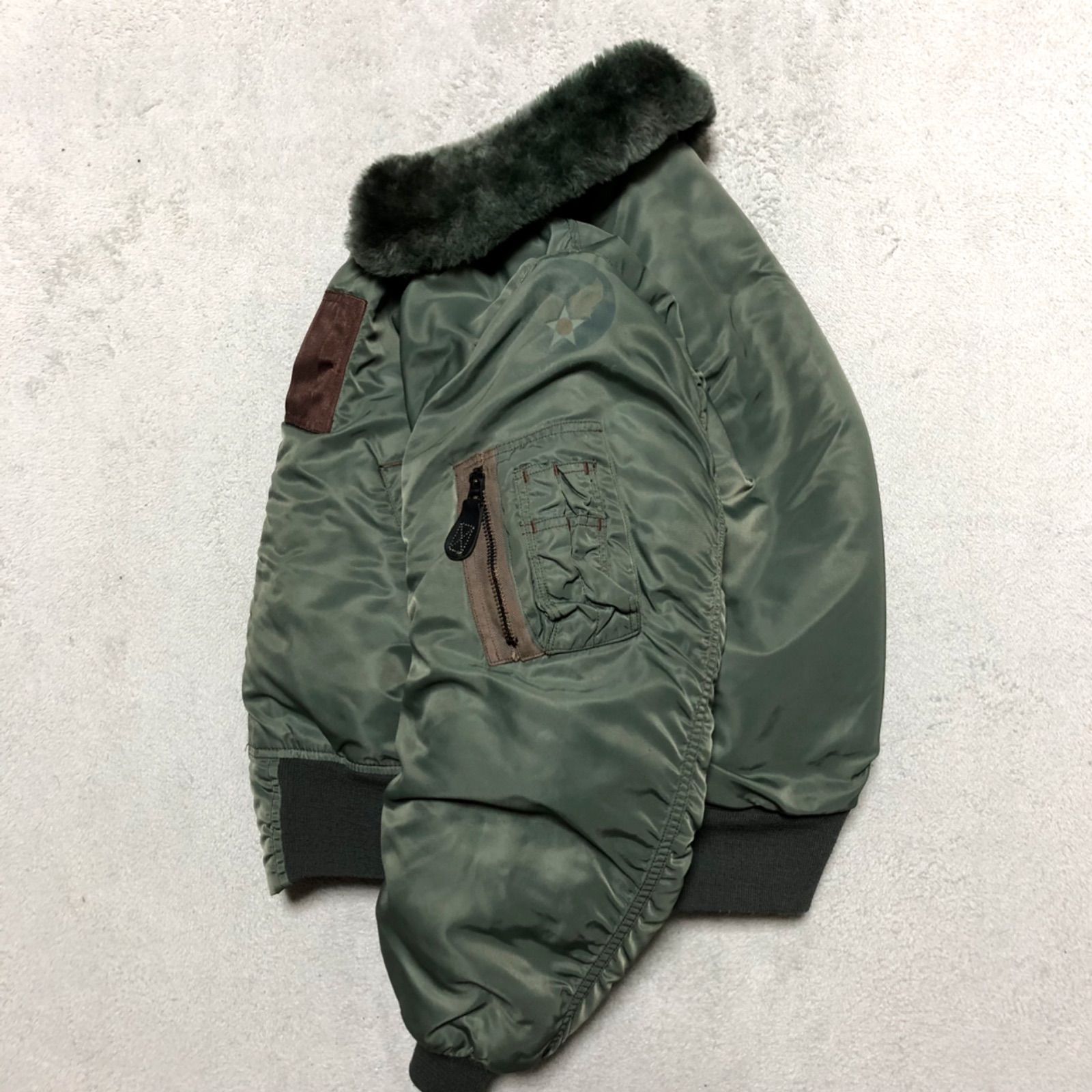 バズリクソンズ BUZZ RICKSONS B-15C フライトジャケット SCOVILL