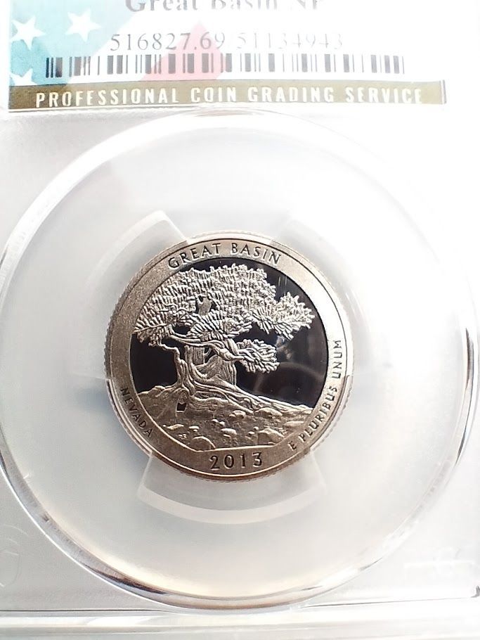 【５枚組】PCGS PR69DCAM 2013 S アメリカ・ザ・ビューティフル 5枚セット】PCGS PR69DCAM 2013 S アメリカ・ザ