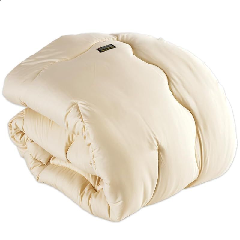 タンスのゲン 掛け布団 セミダブル 日本製 シンサレートULTRA150 全面使用 東レFT綿 洗える 冬 あったか アイボリー 10419181 77821