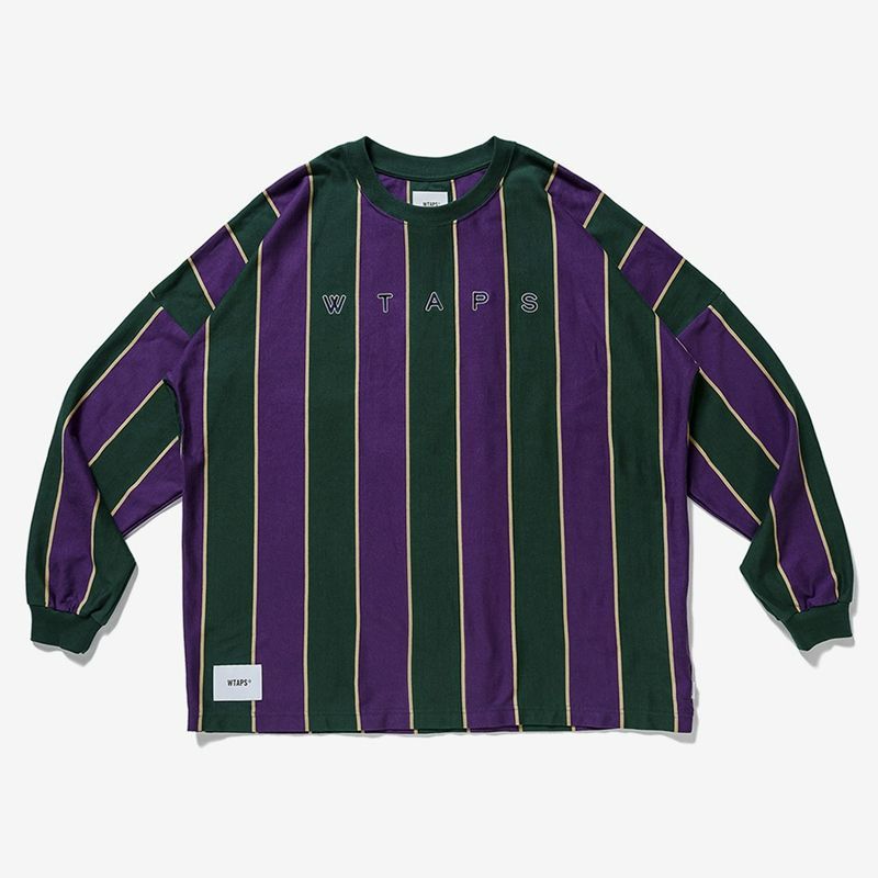 WTAPS PEACE LS COTTON ダブルタップス ロンT ストライプ - SIKI