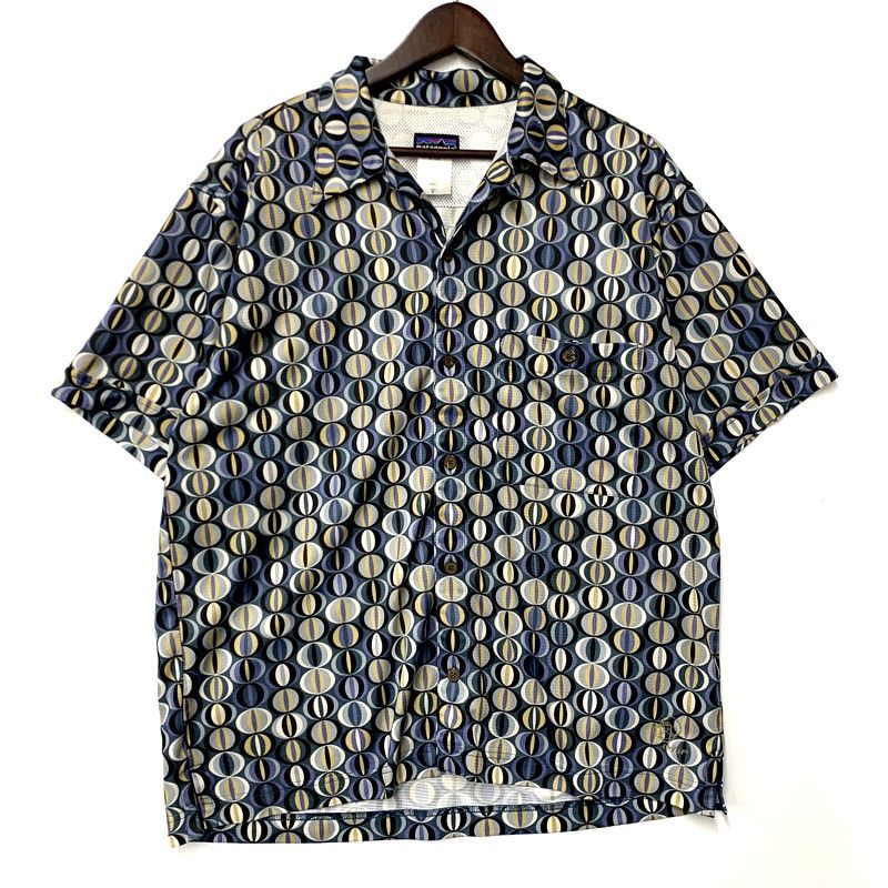 patagonia パタゴニア SS OPEN COLLAR SHIRT ALL-OVER PATTERN 20801SP ショートスリーブ オープン シャツ 半袖 トップス 144-250514-as-07-izu