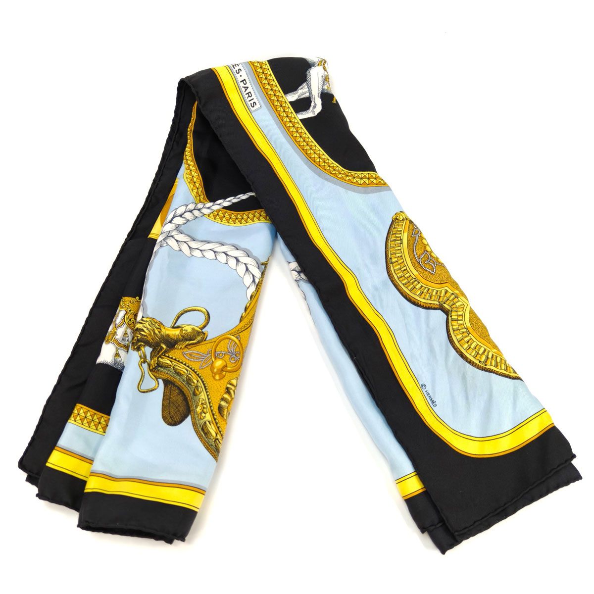 エルメス カレ90 GRAND APPARAT シルク レディース スカーフ