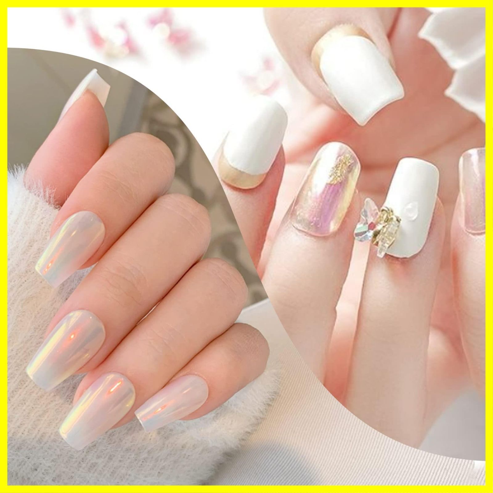 早い者勝ち】付け爪 ネイル長さだし ジェルネイル 透明ネイル