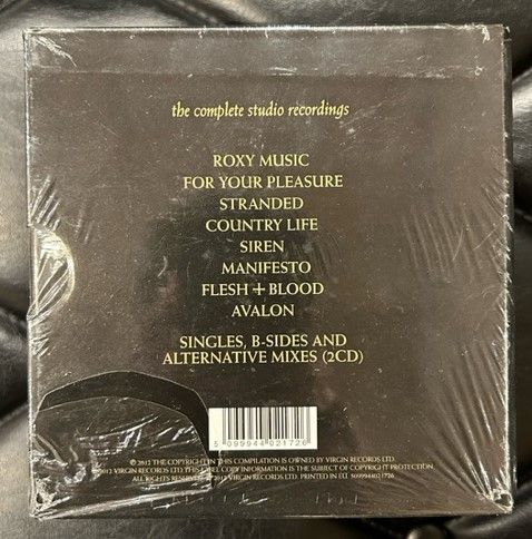 10CD BOX】Roxy Music 「The Complete Studio Recordings」 - JUDGMENT