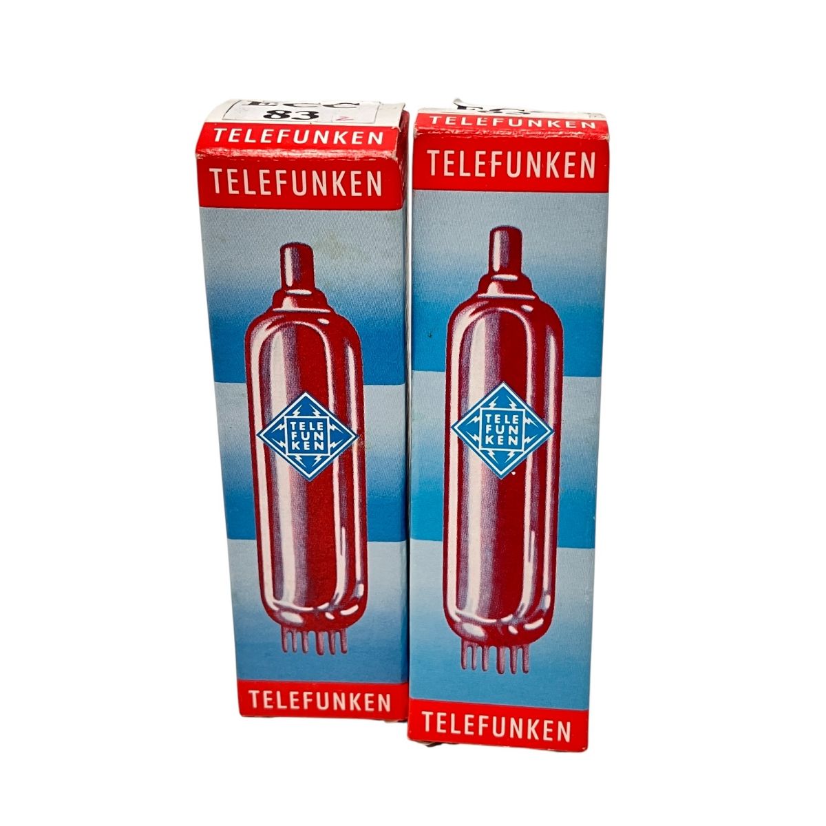 TELEFUNKEN ECC83 NOS 真空管 2本セット テレフンケン