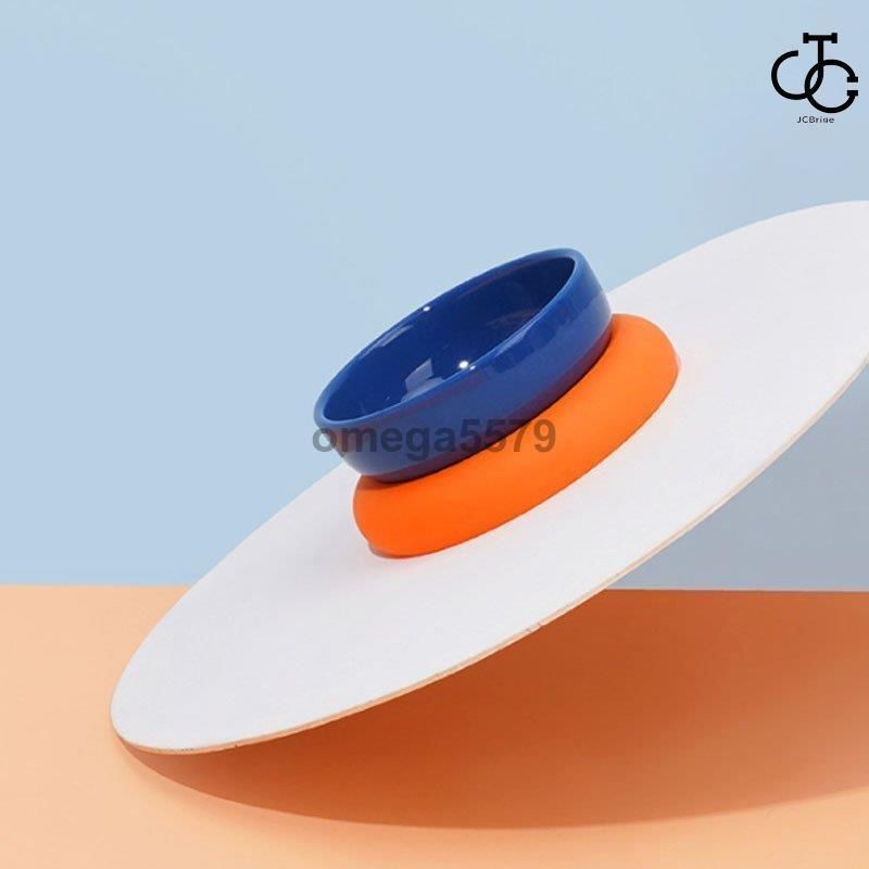  フードボウル スタンド付き ペット給食器 陶磁器 犬猫用 給水器 食器台 ウォーターボール 餌お皿 給餌器 大 食器 フードボール 食器 餌やり 水やり用品