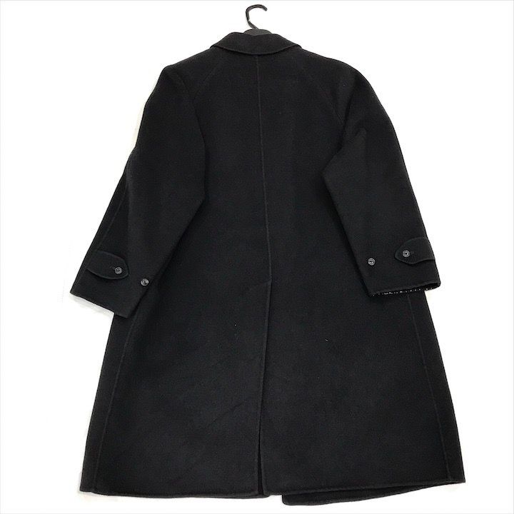 良品 Burberrys バーバリーズ メンズ ボタン ウール ロング コート