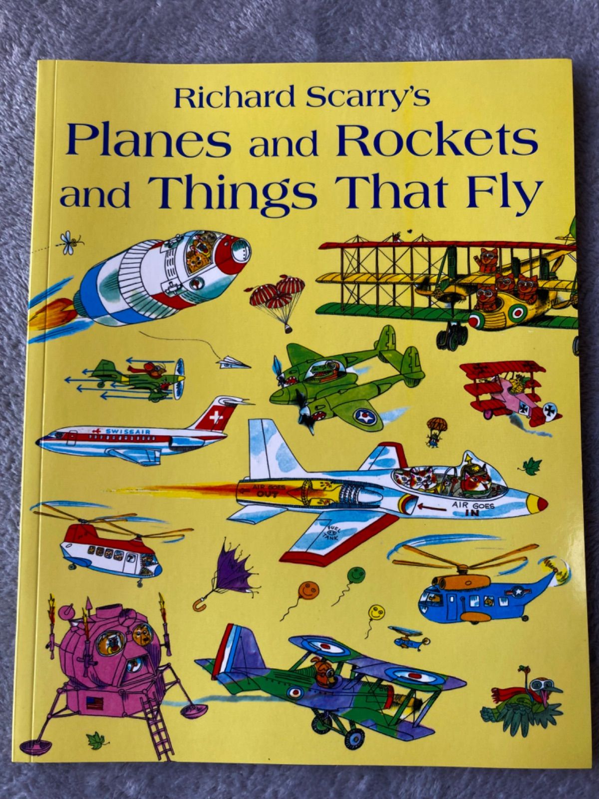 Richard Scarry's Little Treasury of Things that Go: 6 Vol