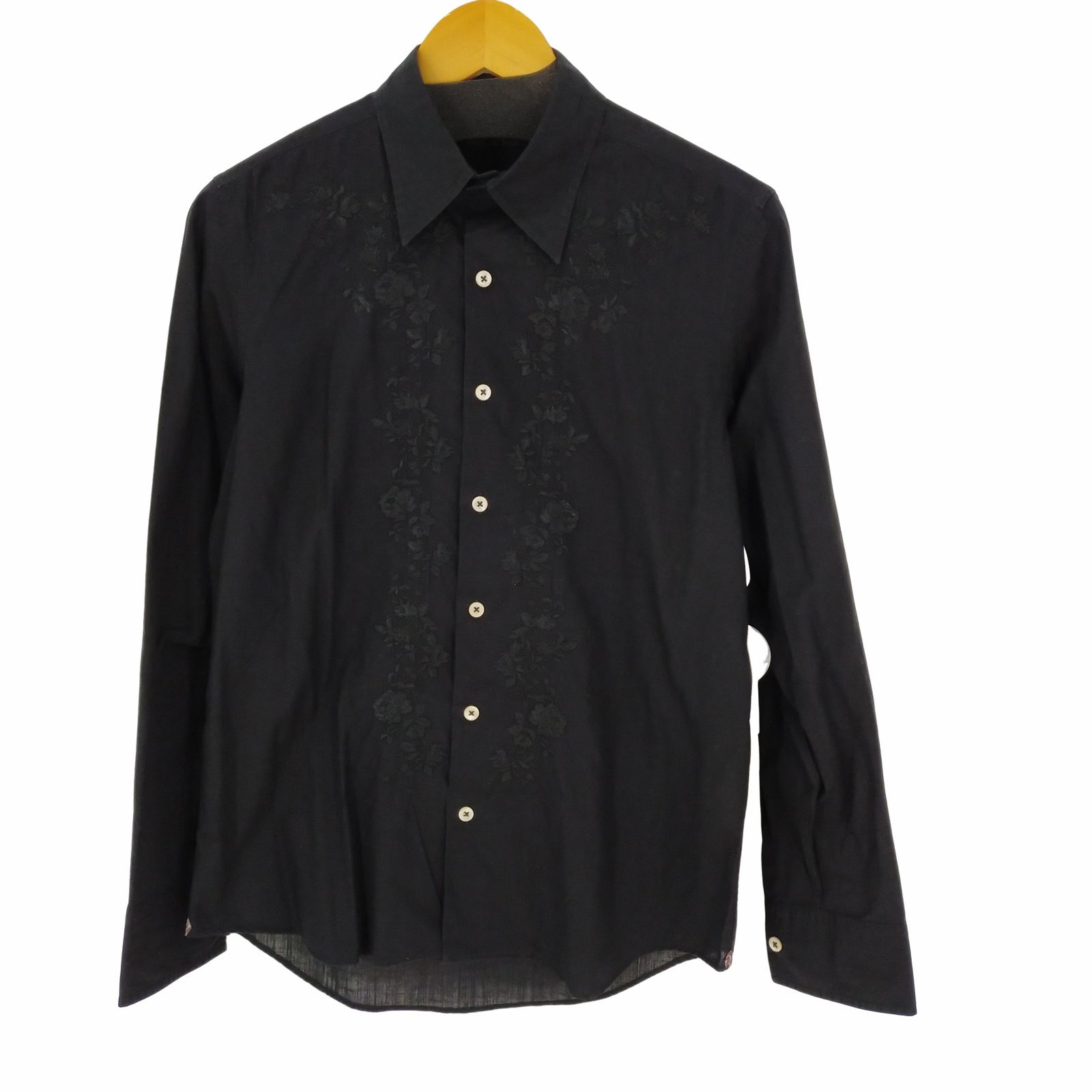 ポールスミスコレクション Paul Smith COLLECTION フロント花雌雄 L/S シャツ メンズ import：M 