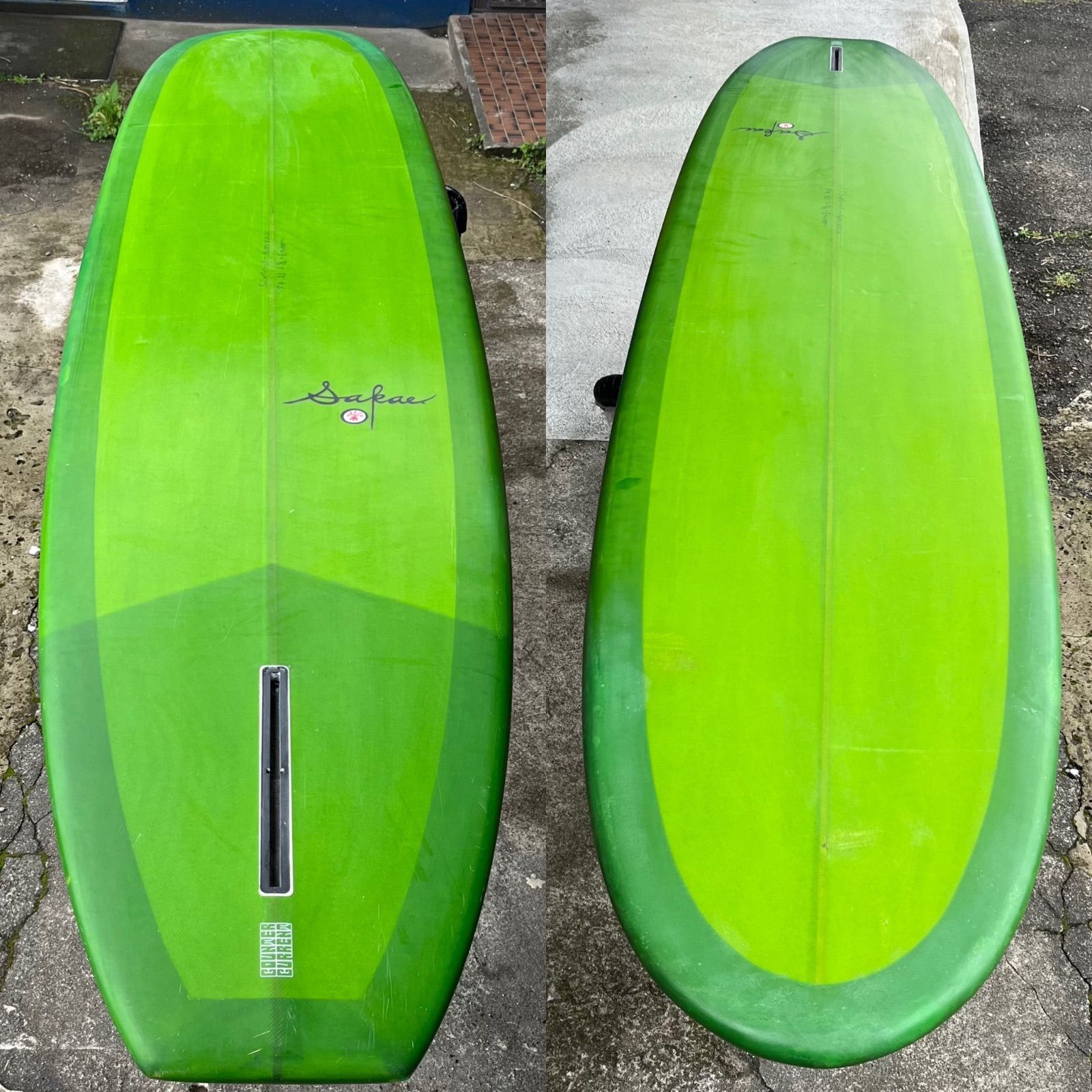 送料別途ご請求 中古ロングボード sakae surfboards 9'4