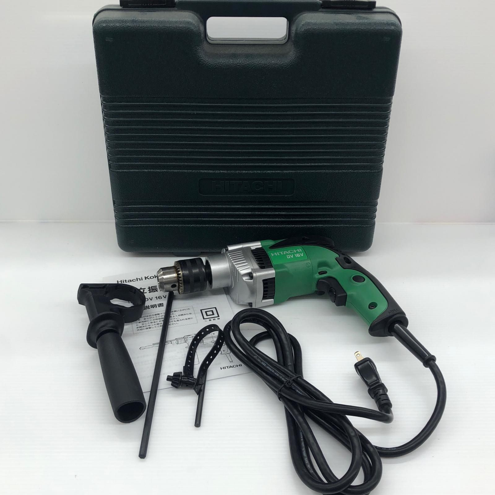 ДДHiKOKI ハイコーキ 工具 電動工具 振動ドリル HiKOKI DV16V グリーン C970091