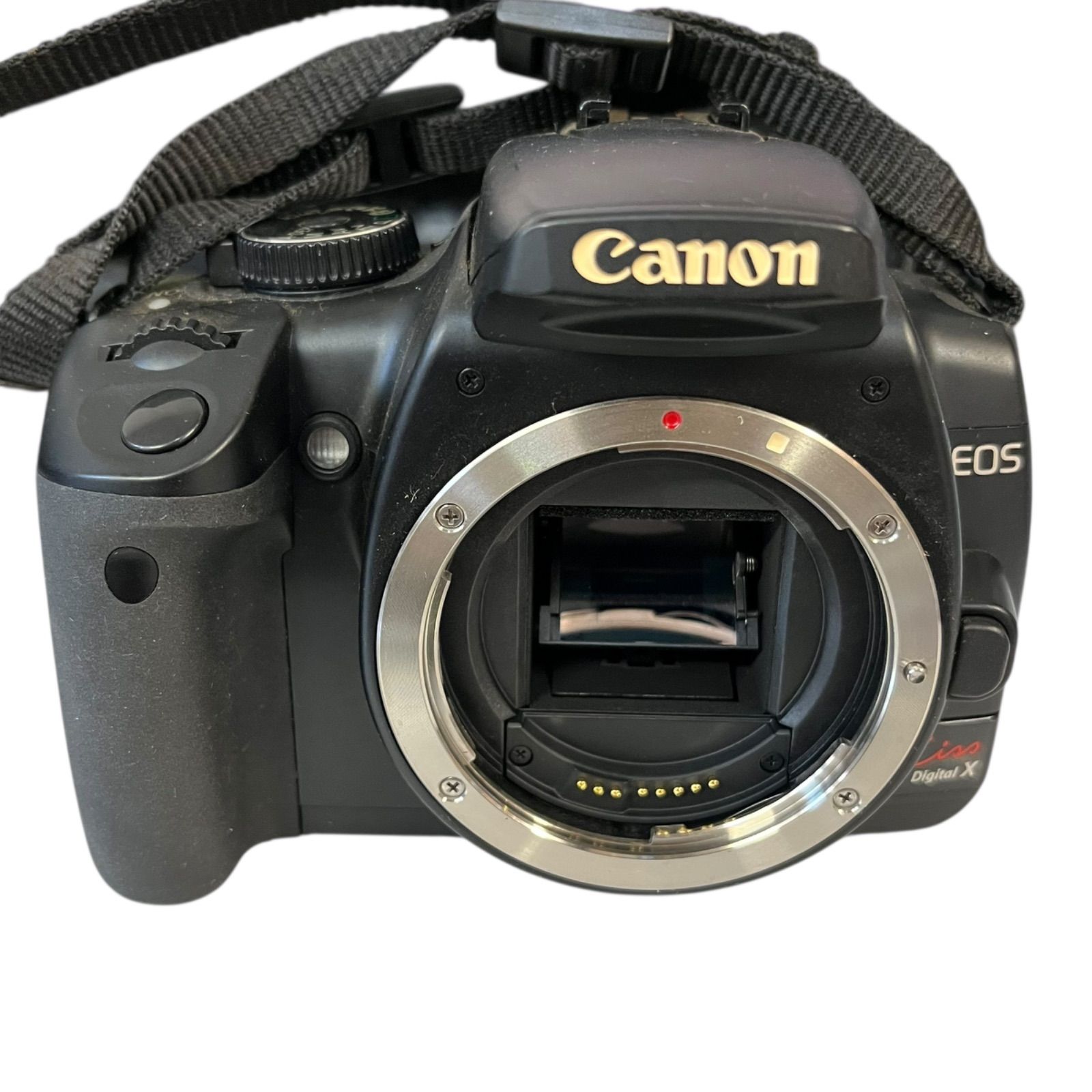 管31797】動作未確認☆CANON キヤノン EOS Kiss デジタルX ダブル