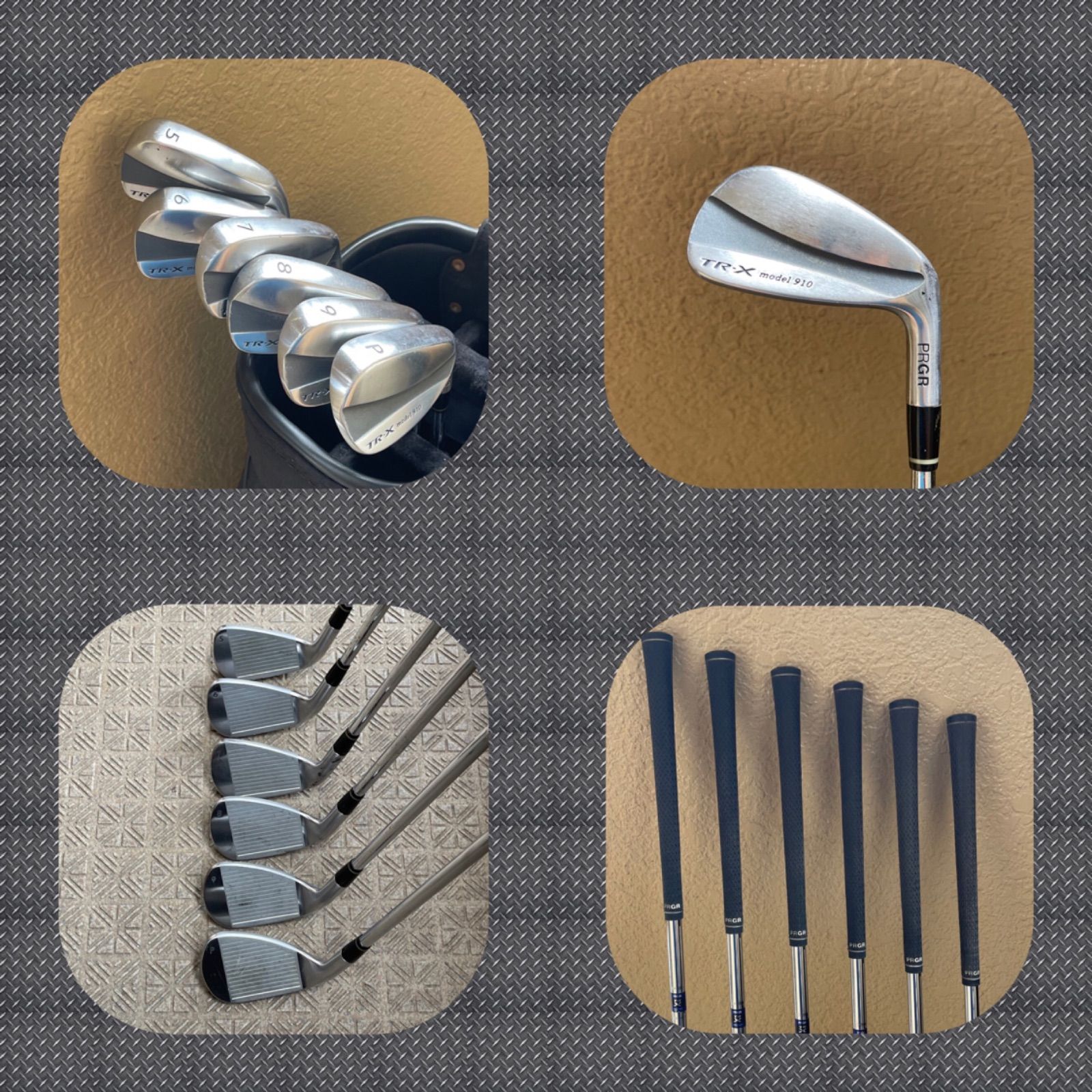 PRGR TR‐X model 910 アイアンセット PRGR - PRGR TR-X model 910