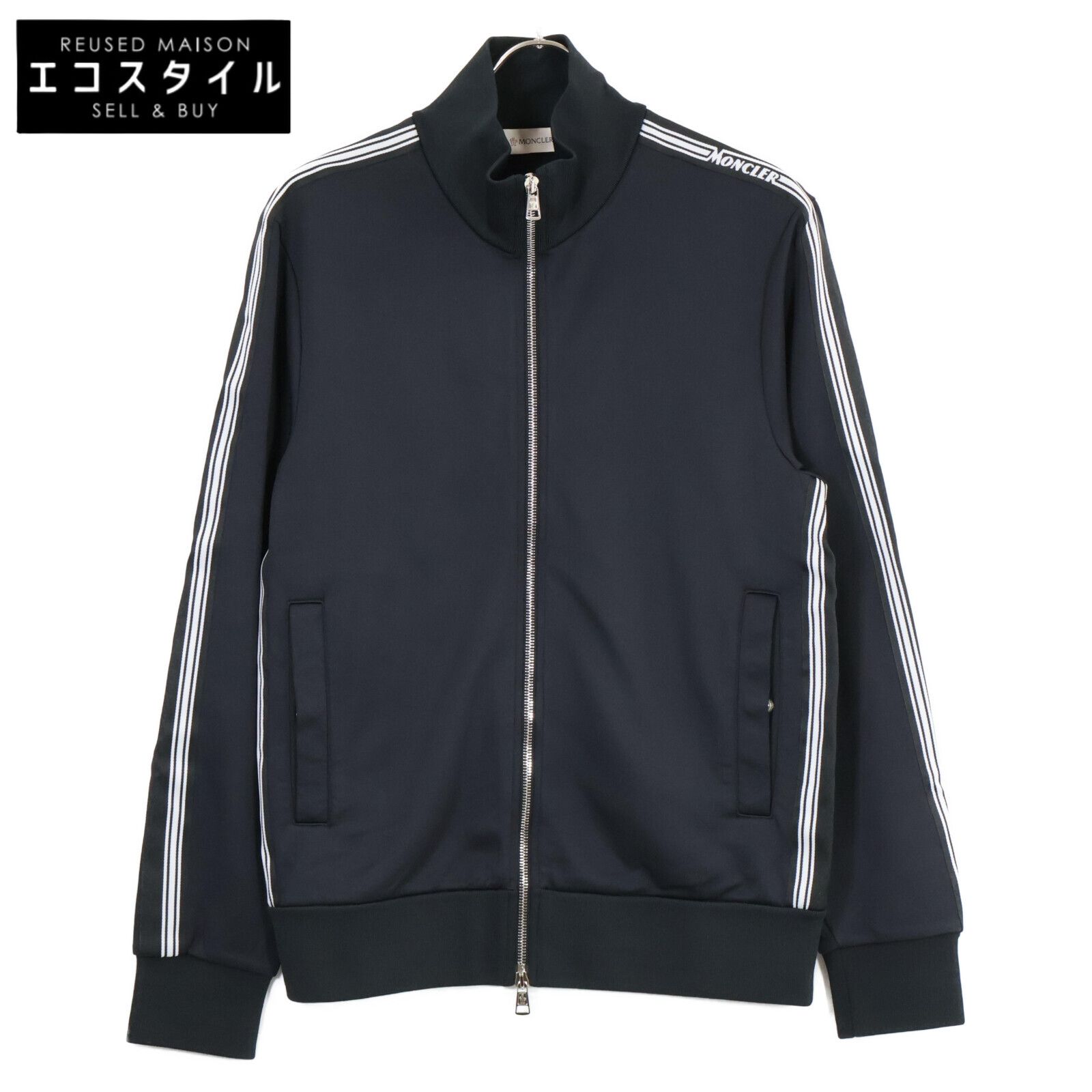 美品モンクレールMAGLIA CARDIGAN★希少オール黒/希少Mサイズ MONCLER】【アウター】モンクレール『MAGLIA CARDIGAN