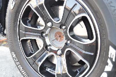 200系ハイエース用 フェイクロータースペーサー ３．０ｍｍ厚スリット