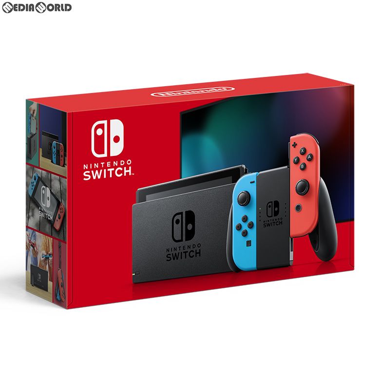 本体 Nintendo Switch ニンテンドースイッチ Joy-Con L ネオンブルー| R ネオンレッド HAD-S-KABAA 任天堂