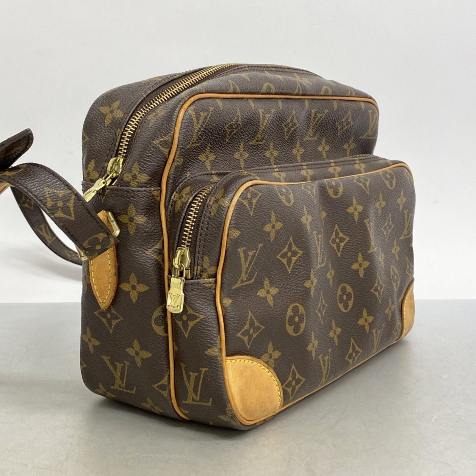 ルイ ヴィトン Louis Vuitton ルイ ヴィトン ショルダーバッグ モノグラム ナイル M45244 ブラウンレディース