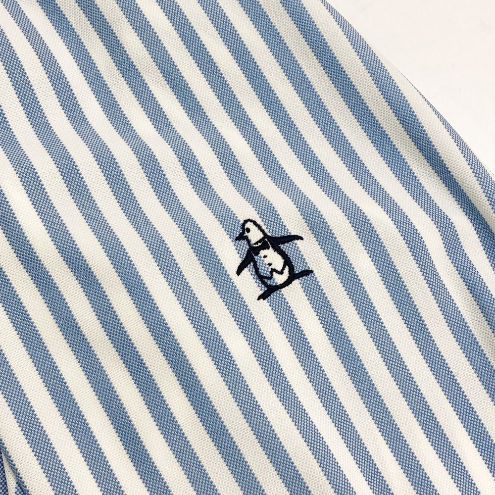 サイズ：M MUNSING WEAR マンシングウェア 長袖ポロシャツ