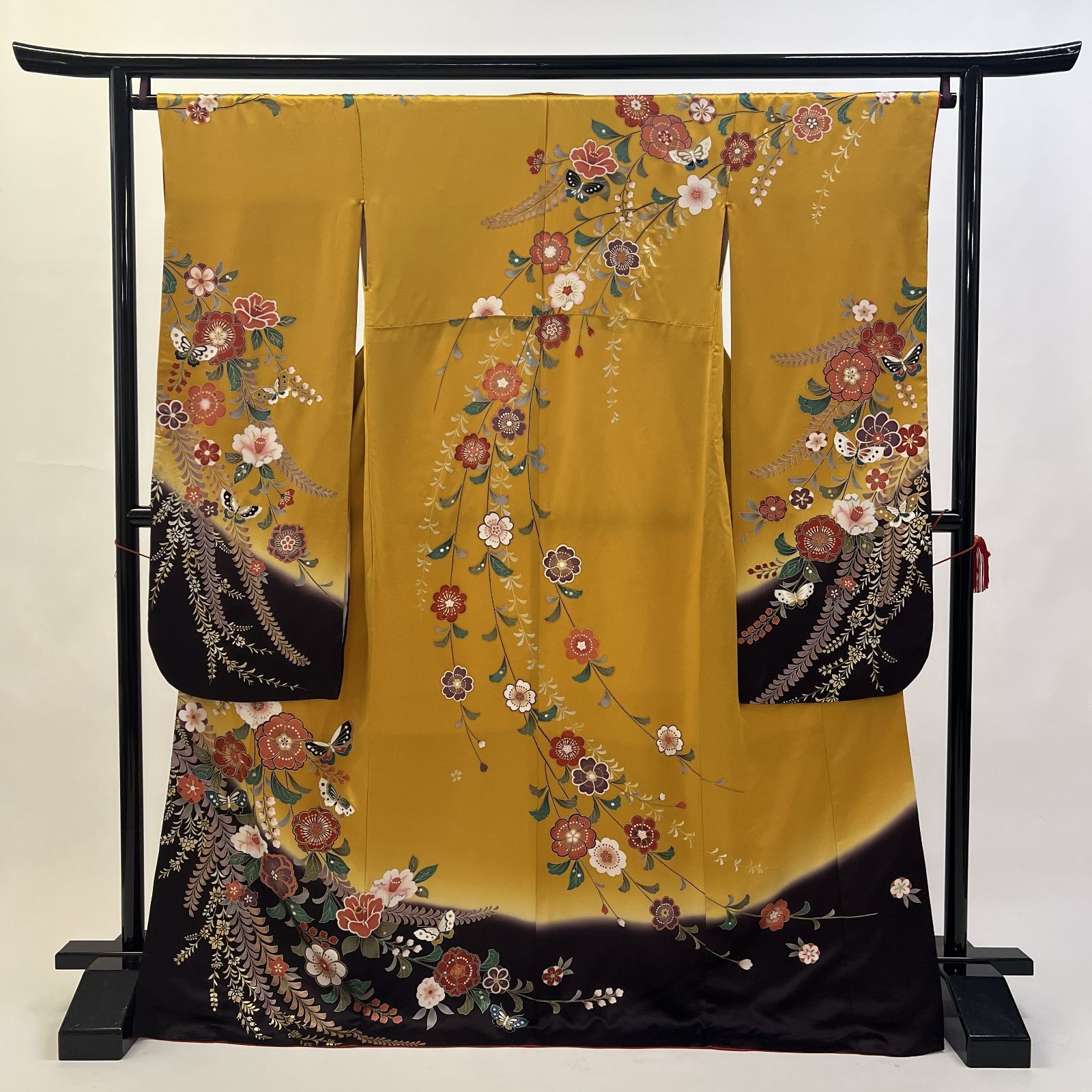 №442 　専用ページ　正絹黒留袖　正絹長襦袢　フルセット №442 専用ページ 正絹黒留袖 正絹長襦袢 フルセット №442 専用ページ