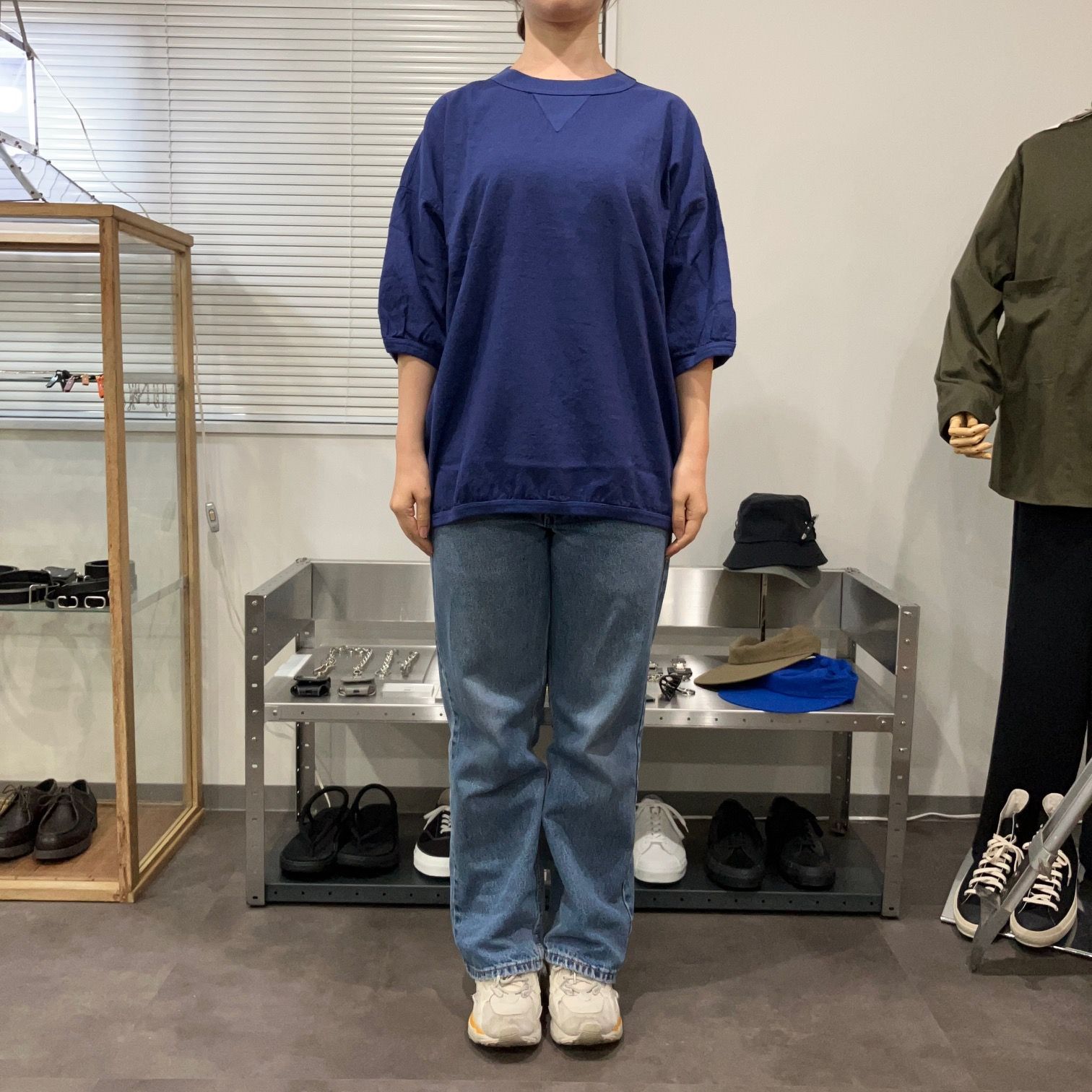 maillot /マイヨ　リネンリッチビッグスウェットシャツ WEB UP!! maillot (マイヨ) ◻︎Linen Rich Big Sweat Shirt-Tee