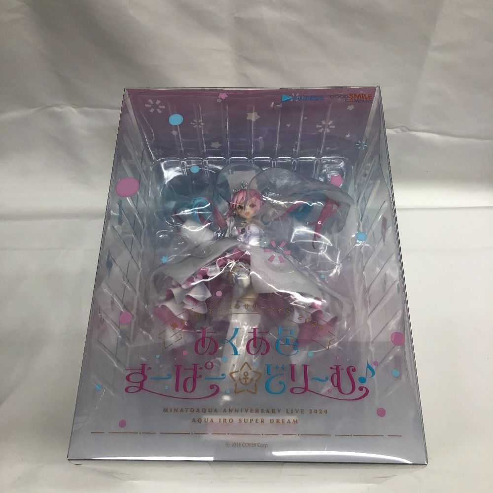 GOOD SMILE COMPANY - ホロライブプロダクション 湊あくあ あくあ色すーぱー どり～む♪Ver. 1/7 Amazon.co.jp: 湊あくあ あくあ色すーぱー☆どり～む♪Ver. 1 7