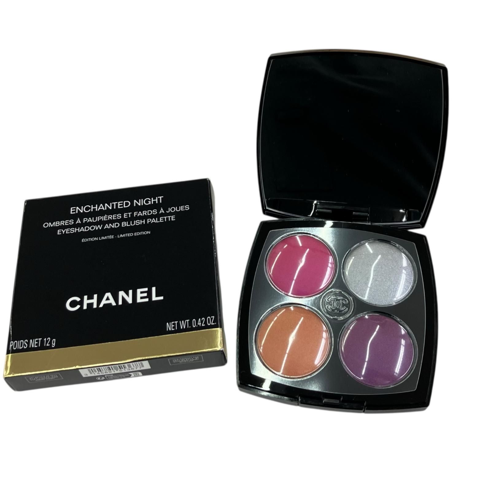 186001 現状品 CHANEL シャネル CHANEL ︎外箱あり ︎アイシャドウ チークカラー エンチャンテッド ナイト レディース